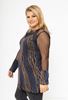 Immagine di PLUS SIZE ELEGANT TOP WITH CHIFFON SLEEVES